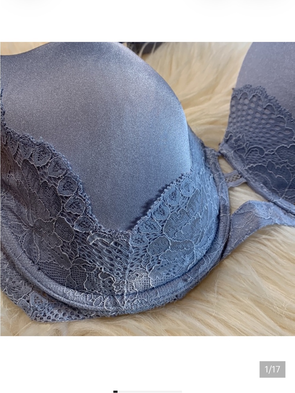 La Senza Racerback 32DDD So Free periwinkle